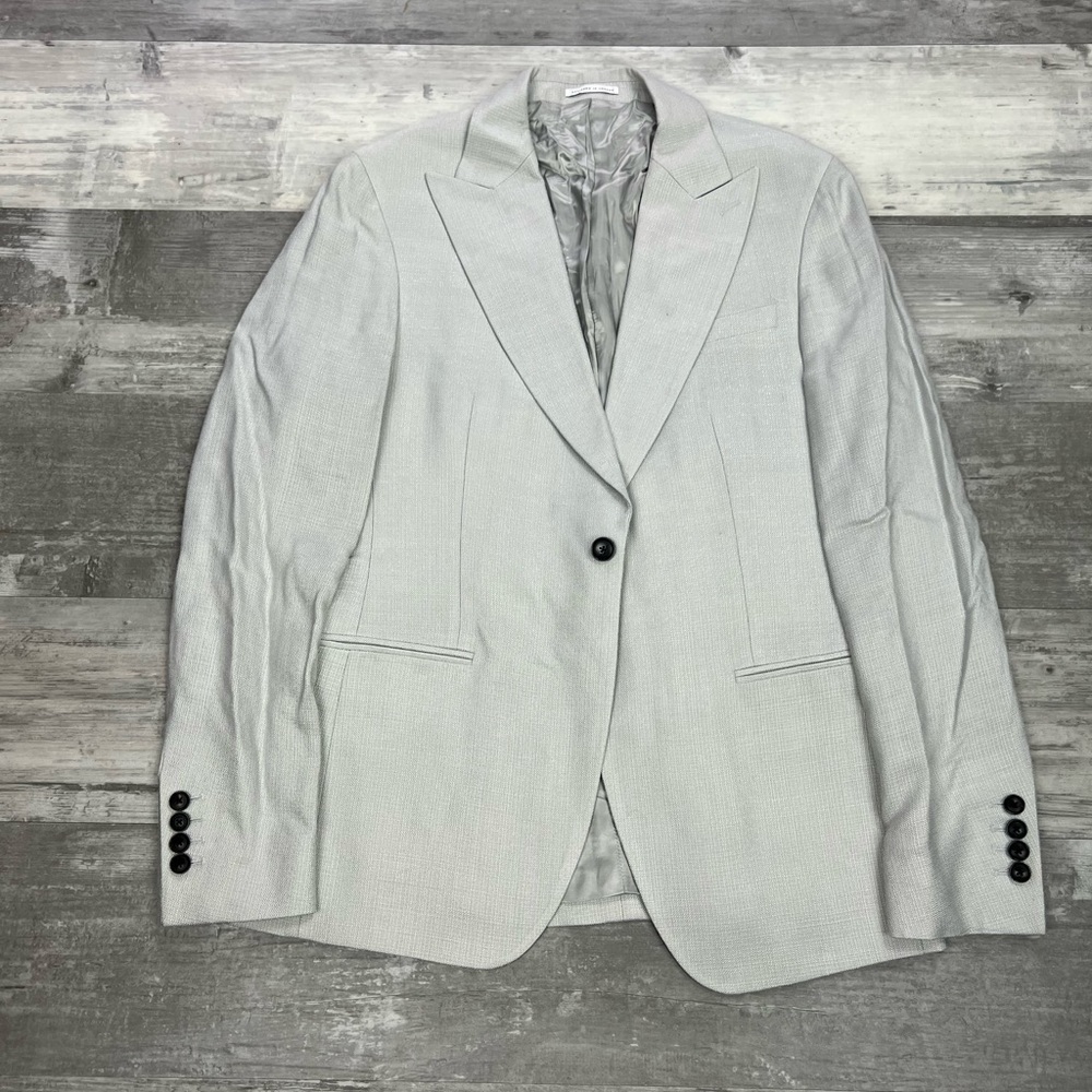 Reiss Silver Grey Slim Fit Sport Coat 40R